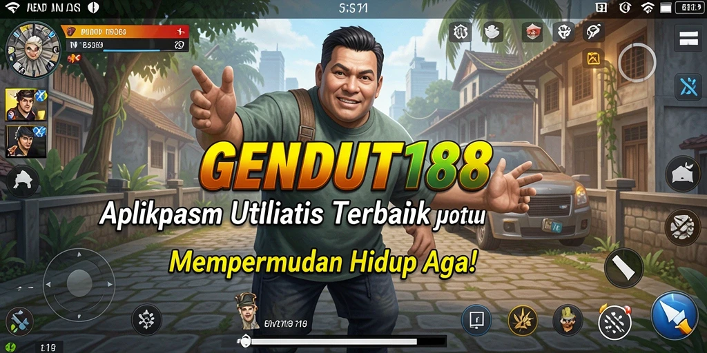 Tampilan antarmuka GENDUT188 yang sederhana dan efisien.