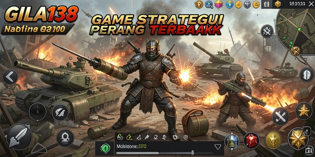 Tampilkan aksi intens dalam gameplay GILA138 yang menegangkan.