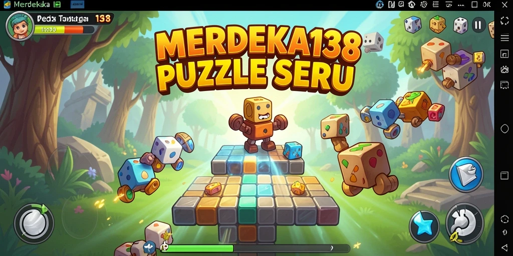 Tampilan gameplay seru dalam MERDEKA138 yang penuh tantangan.