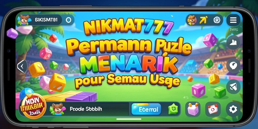 Tampilan gameplay menarik dari NIKMAT777 dengan berbagai teka-teki.