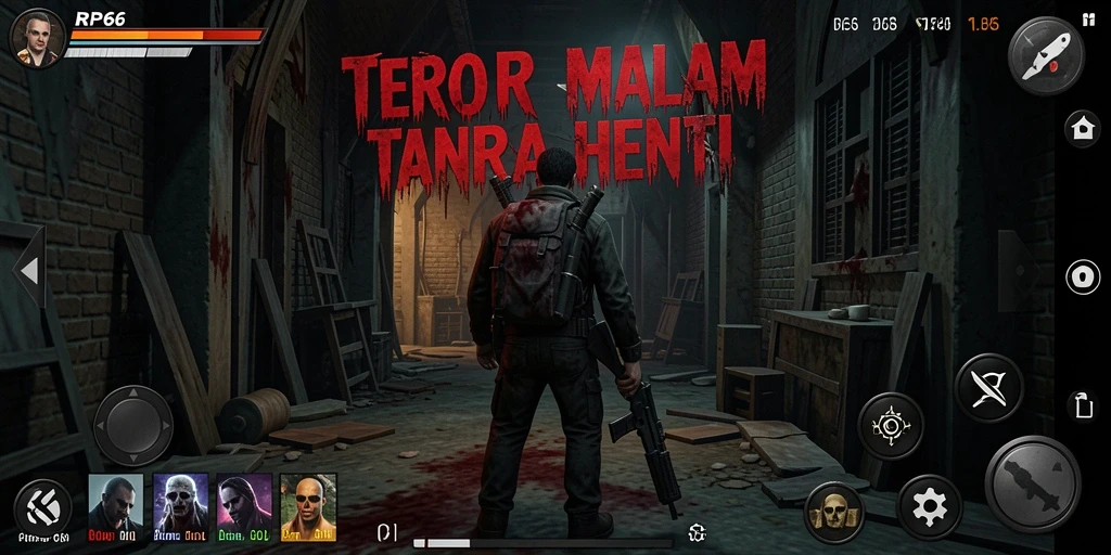 Screenshot menampilkan gameplay menegangkan dari RP66.