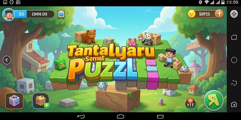 Screenshot gameplay SIP33 menampilkan tantangan puzzle yang menarik.